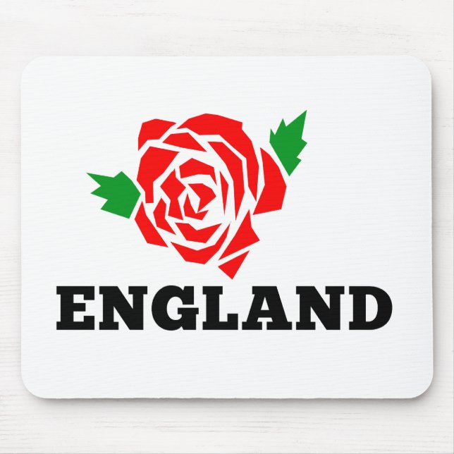 Mousepad O inglês de Inglaterra do rugby aumentou (Frente)
