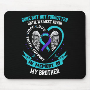 Mousepad O Irmão da Camisa de Sensibilização Suicida Desapa