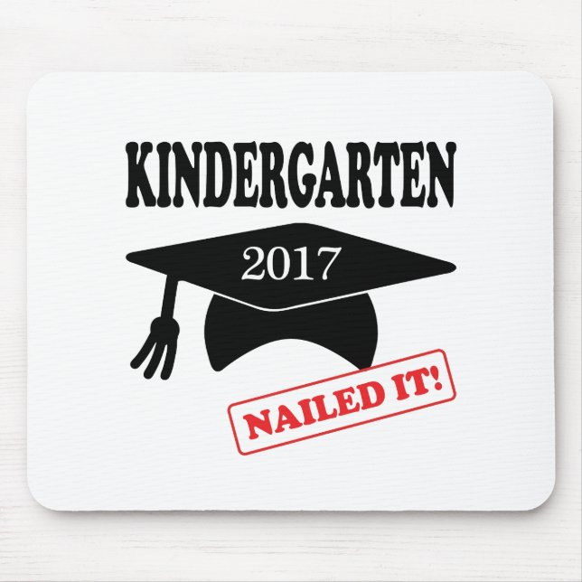 Mousepad O Jardim de Infância 2017 Encerrou (Frente)