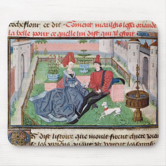 Mousepad O jardim do amor (Frente)