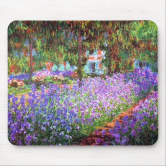 Mousepad O jardim do artista em Giverny, Claude Monet