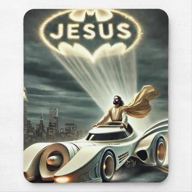 Mousepad O Jesusmobile: Salvador na Noite (Frente)