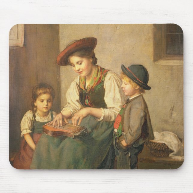 Mousepad O jogador do Zither (Frente)
