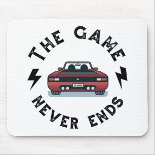 Mousepad O jogo nunca acaba
