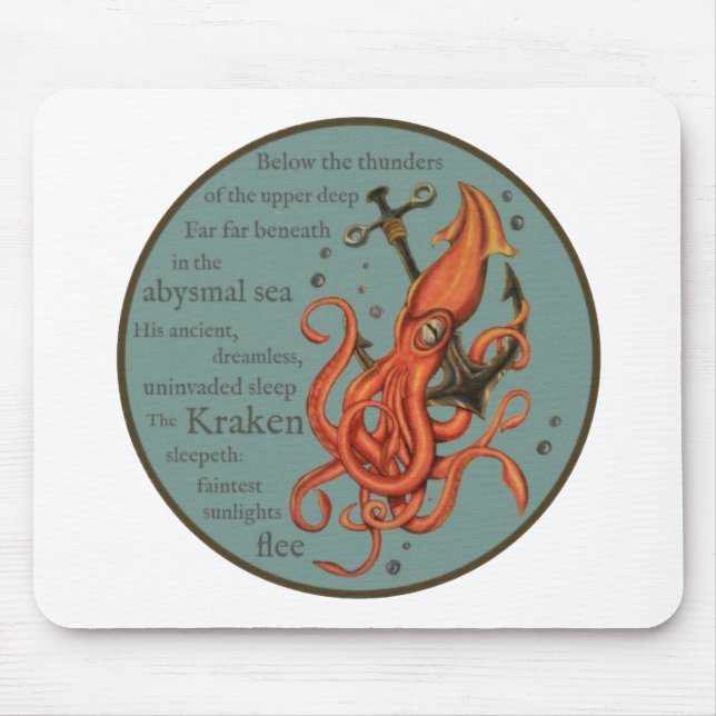 Mousepad O Kraken (Frente)