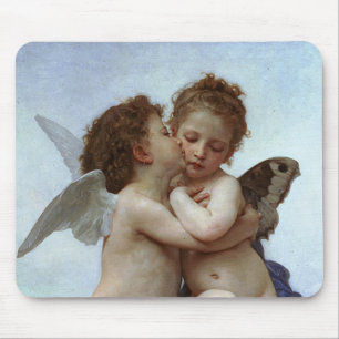 Mousepad O L'Amour de Bouguereau e a psique, enfants