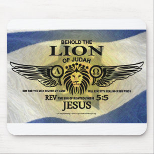 Mousepad O Leão de Judah