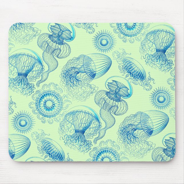 Mousepad O Leptomedusae de Haeckel (Frente)