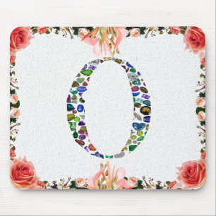 Mousepad O - Letra Monograma