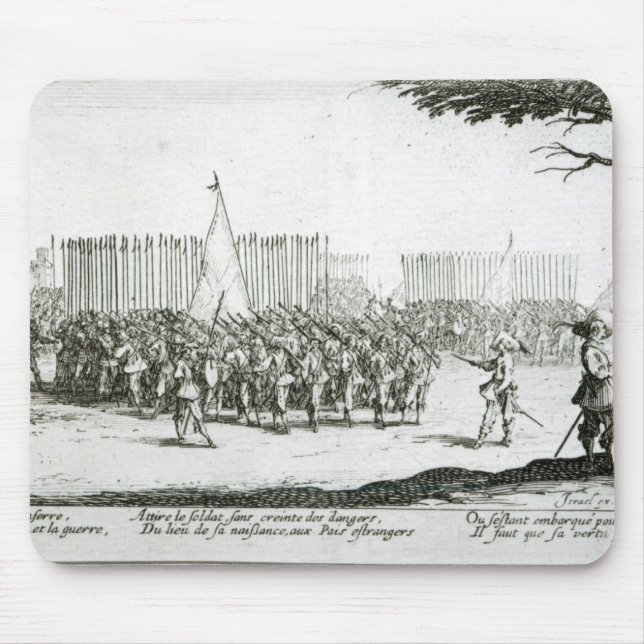 Mousepad O levantamento de um exército (Frente)