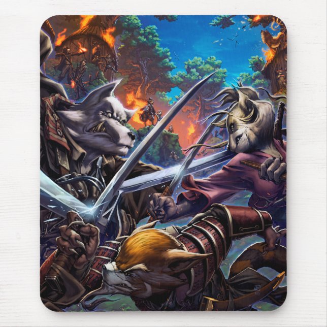 Mousepad O livro da neve (Frente)
