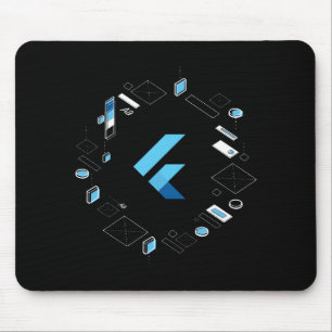 Mousepad O logotipo da vibração de I/O 2018 em um mousepad!