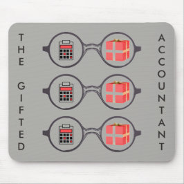 Mousepad "O logotipo do contador dotado"