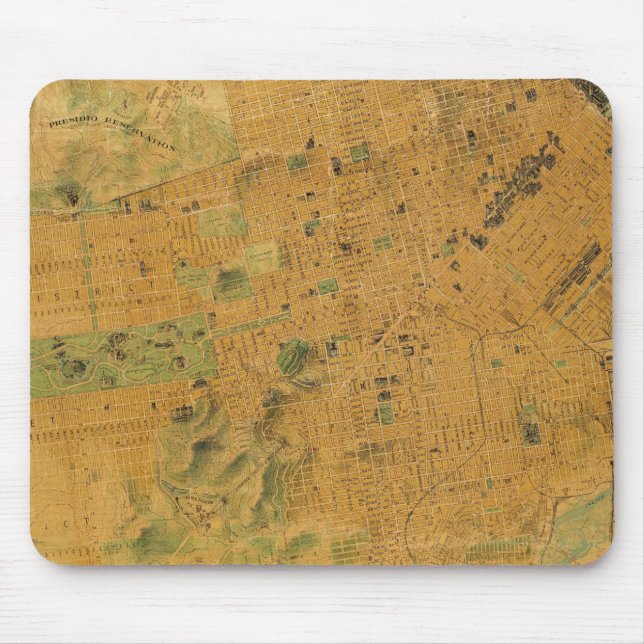 Mousepad O Mapa do Cavaleiro de São Francisco (Frente)