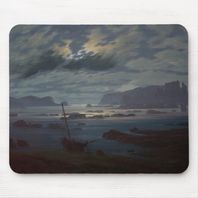 Mousepad O Mar do Norte em Luar, 1823-24 (Frente)
