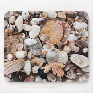 Mousepad O mar misturado descasca a esteira do rato