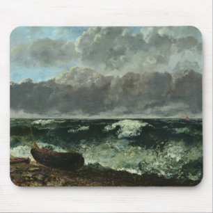 Mousepad O mar tormentoso ou, a onda, 1870