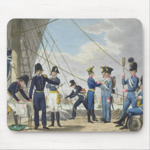 Mousepad O marinho austríaco real imperial novo após a