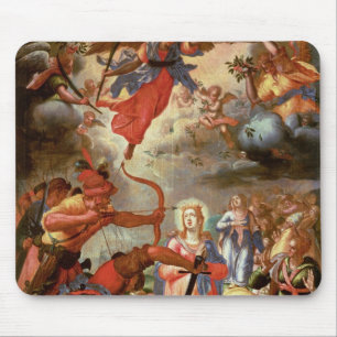 Mousepad O martírio de St Ursula, início do século XVII