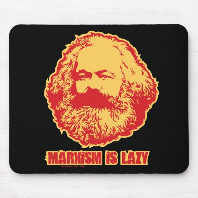 Mousepad O marxismo é preguiçoso (Frente)