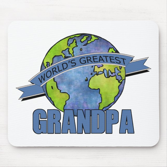 Mousepad O Melhor Avô do Mundo (Frente)