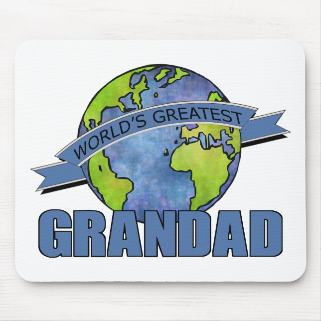 Mousepad O Melhor Avô do Mundo (Frente)