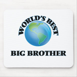 Mousepad O melhor big brother do mundo