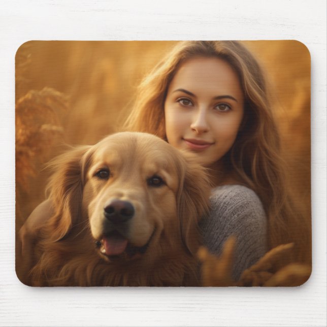 Mousepad O Melhor Cachorro Que A Mãe Já Tomou ouro (Frente)