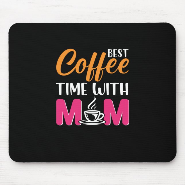 Mousepad O Melhor Café De Arte Da Mãe (Frente)