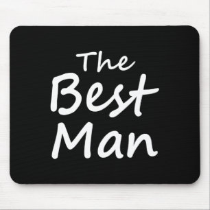 Mousepad O Melhor Homem - Equipe do Noivo - Festa de Desped