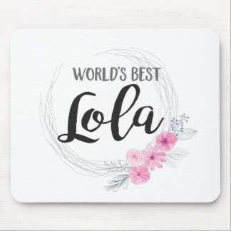 Mousepad O melhor Lola do mundo
