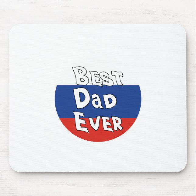 Mousepad O melhor Pai da Rússia (Frente)