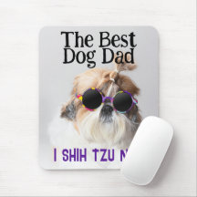 O Melhor pai de cachorro Shih Tzu Não Dia dos Pais