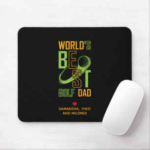 Mousepad O melhor Pai de golfe do mundo Ofertas de Pai