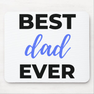 Mousepad O melhor Pai de sempre preto