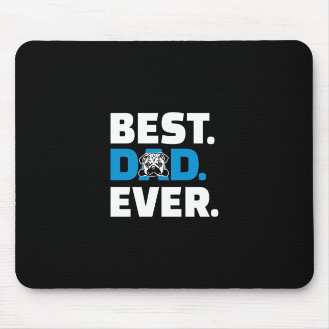 Mousepad O Melhor Pai Do Cachorro (Frente)