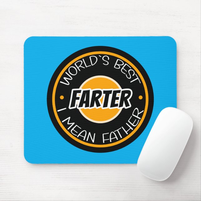 Mousepad O melhor pai do mundo (Com mouse)
