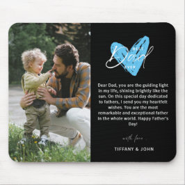 Mousepad O melhor Pai jamais feliz Dia de os pais de manute