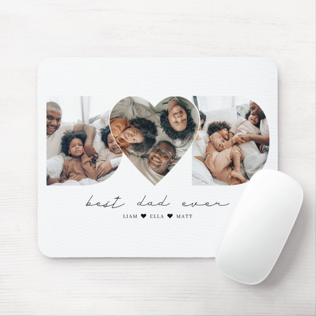 Mousepad O Melhor Pai Que Já Teve Um Presente De Colagem De (Com mouse)