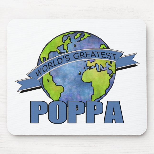 Mousepad O Melhor Papai do Mundo (Frente)