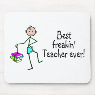 Mousepad O melhor professor de Freakin nunca