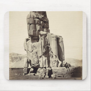 Mousepad "O Memnon vocal", estátua colossal de Amenhotep I