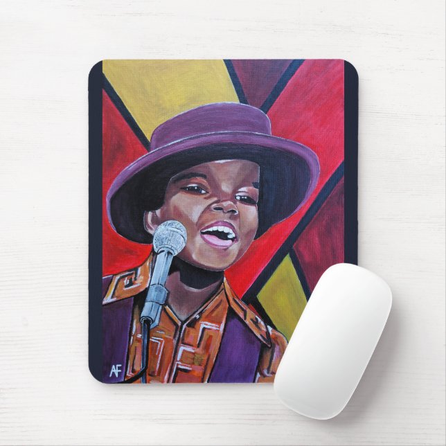 Mousepad O Menino Prodigio Pintura de Alfred Fox (Com mouse)