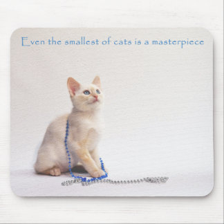 Mousepad O menor do tapete do rato dos gatos: Farrah