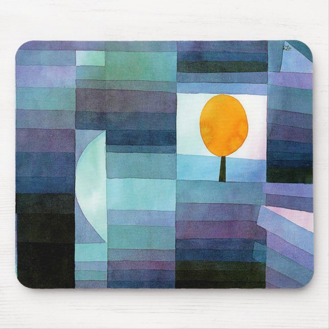Mousepad O mensageiro do outono, Klee (Frente)