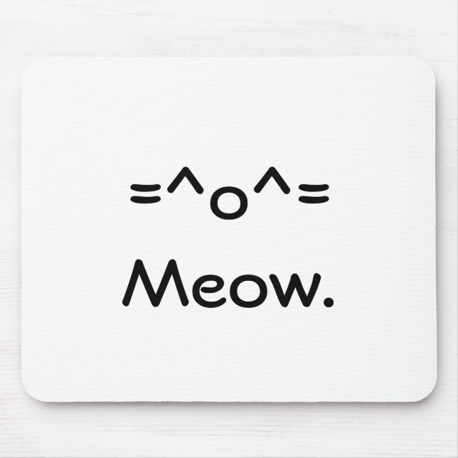Mousepad =^o^=Meow. (Frente)