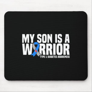 Mousepad O Meu Filho É Um Guerreiro Do Tipo 1.