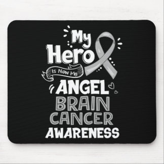 Mousepad O Meu Herói É Agora O Meu Cancer De Anjo Cérebro C
