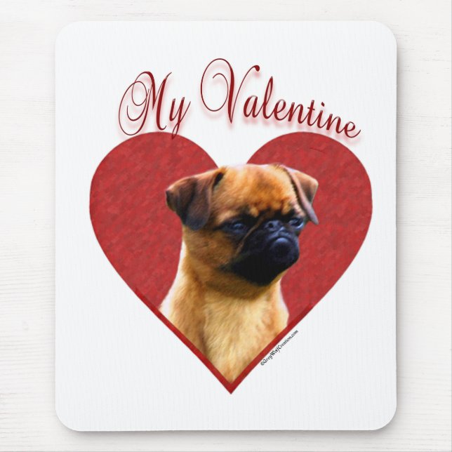 Mousepad O meu Namorados de Bruxelas Griffon (Frente)
