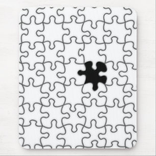 Mousepad O Modelo de fundo do pedaço de Quebra-cabeça ausen